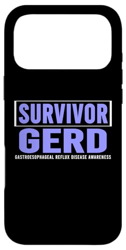 GERD Survivor Gastroesophageal Reflux Disease T�V���c GERD �X�}�z�P�[�X iPhone 17 Pro Max �p