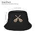 Bucket Hats Fashion Sun Cap Packable Outdoor Fisherman Hat for Women and Men Rainbow Colorful Dot Guitarr Bucket Hats