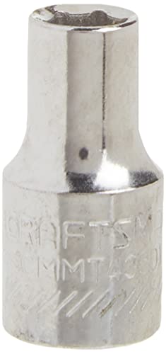 Image of CRAFTSMAN Shallow Socket, Metric, 1 /4-Inch Drive, 5mm, 6-Point (CMMT43501)