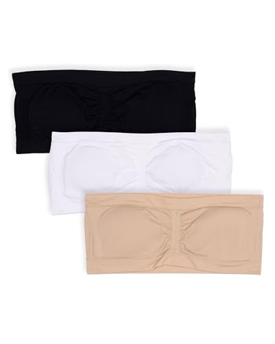 Maidenform Girls' Bra Bandeau 3 Pack