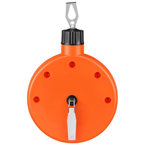 AmazingSpark 1 Chalk Line Tool for Building 100 ft, Orange