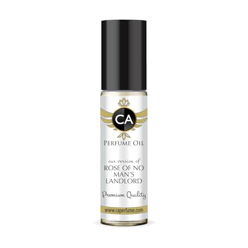 CA Perfume Impression of Rose Of No Man's Landlord Unisex Eau De Parfum Amber Spicy Scent Long Lasting Unisex Fragrance Travel Size TSA Ready for Day and Night Wear 0.33 Fl Oz 10ml