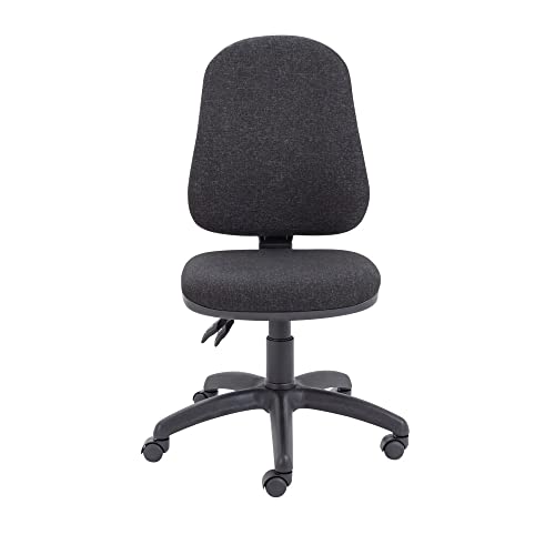 Fauteuil à dossier haut ergonomique Calypso II gris anthracite