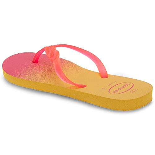 Chinelo Fantasia Up, Havaianas, Feminino, Amarelo Ouro, 35/36