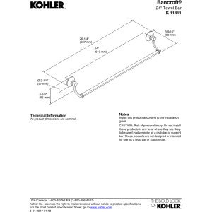 KOHLER BANCROFT® 24