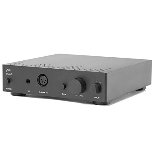 Massdrop Liquid Carbon X + SDAC DAC/Amp â€” Solid-State, Fully Balanced, Bridged Desktop Headphone Amplifier and Grace Design Standard DAC (or SDAC)