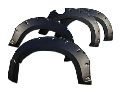 Tira De Paso De Rueda Para Colorado S10 2017 2018 Guardabarros Delanteros 9 Pulgadas ABS Negro Mate Modificado
