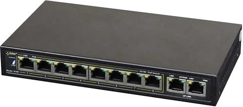 Commutateur IP 8 Ports PoE Fermax switch réseau RJ45 pour logement connecté