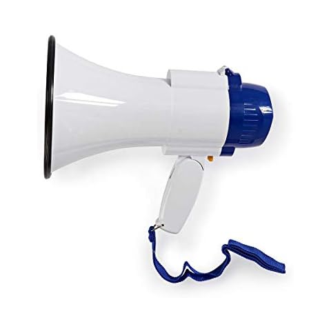 Megáfono Nedis con micrófono y sirena Cover