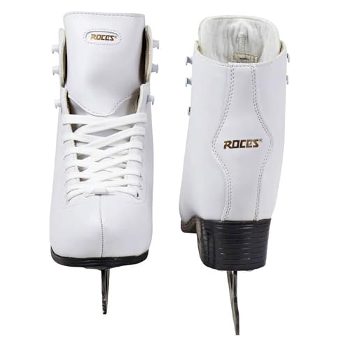 Roces Womens Paradise Figure Skates, White, 7W/38EU