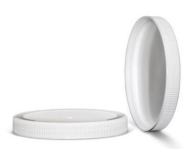 Paquete de 2. Jarra de vidrio transparente de 1 galón con boca ancha. Tapa blanca con sello cobertor para la fermentación de Kombucha/Kefir, almacenamiento y enlatado. Aprobado por la USDA, apta para lavavajillas 3