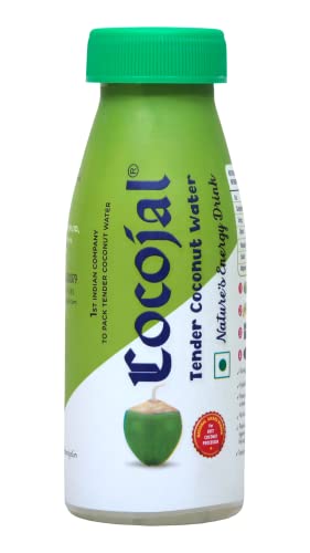 Image of Cocojal Natural Tender Coconut Water | No Added Flavours | No Added Sugars | Not From Concentrate | 200ml (Pack of 18)