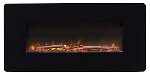 Dimplex Winslow 35" Wall-Mounted Electric Fireplace (Model: Swm3520), 4777 Btu, 120 Volt, 1400 Watt, Black #TOP1