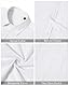 J.VER Leinenhemd Herren Hemd Kurzarm Leinenshirt Freizeithemd Businesshemd Sommer Casual Regular Fit Shirt,Weiß,4XL