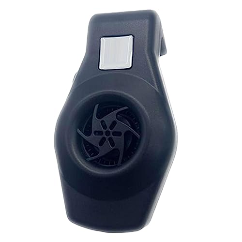 Perfk 水族館チラー冷却ファン USB 水族館冷却ファン 2段変速 水槽 扇風機 水槽冷却ファン クーラー ファン 水温昇進防止 水族館チラー アクアリウム ファン 小型クーリングファン 調整可能なクランプ付き 温度制御 取り付け簡単 魚飼育用, ブラ
