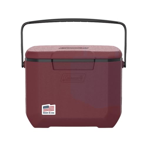 Image of Coleman Chiller 9 /16 /30 /48 /60qt Cooler with Ice Retention, Leak Resistant, Great for Camping, Concerts, Sports, and More