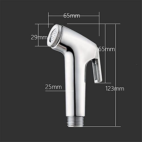 Image of BATH GURU Conti ABS Health Faucet for Bathroom Toilet, Pack of 2, Chrome