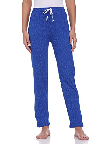 Image of Rupa Women's Cotton Graphic Pajama Pack of 1 (1353A03-WHITE-M White M)