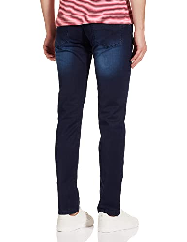 Image of Monte Carlo Mens Cotton Blend Trouser (2220873006Dn-1-36, Dark Blue, S)