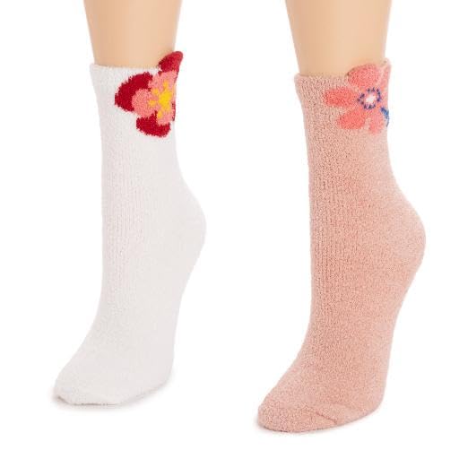 Image of MUK LUKS Women's 2 Pack Boxed Cozy Crew Socks