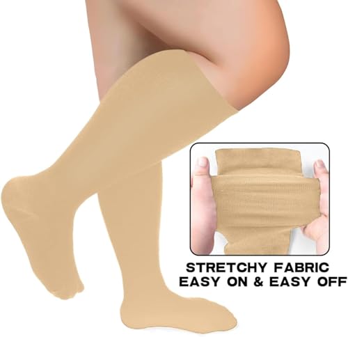 Eversock Compression Socks, Wide Compression Socks Socks for Women Everyday Circulation, Plus Size3