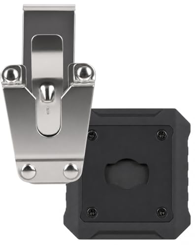 Metal Clip Mount for Axon Taser Body 4 3 2 Camera - Matte Black