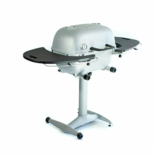Pk Grills Charcoal Grill And Smoker, Pk360 Cast Aluminium Portable Outdoor Bbq Grill Smoker For Camping, Barbeque, Grilling, Silver #TOP2