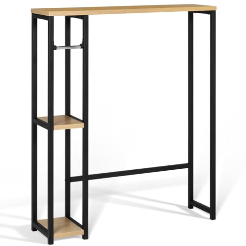 IDMarket - Meuble Dessus WC avec Placard Detroit Design Industriel