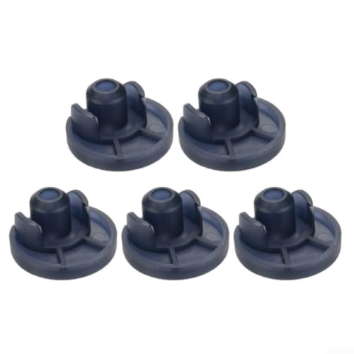 Pies de goma para batidora de pie para almohadillas de repuesto de TPU, parte inferior antideslizante, 3,3 cm, color gris, juego de 5