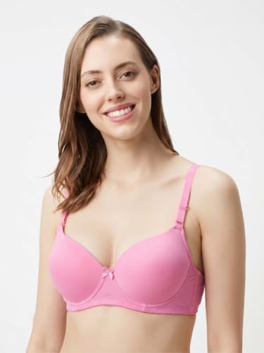 Image of GRECIILOOKS Bra for Woman Combo| Size 32-38 | Non Padded Bra for Woman | Wireless Everyday Bras for Women | Seamless Tshirt Bra's for Women Full Coverage