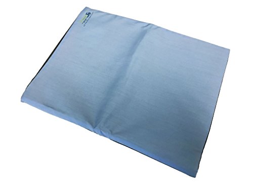 EZ Travel Collection RV Motorhome Cold Pad Cool Touch Comfort Car Seat Cushion Blue (Small)