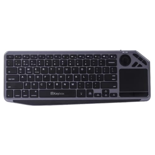 KEYBOX Wireless Keyboard BK9801TB with Touchpad and 7Color Backlit and