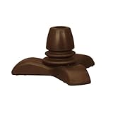 RQステッキ専用 3点式 つえ先ゴム Mサイズ ブラウン