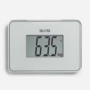 TANITA HD-386 De kleinste digitale personenweegschaal ter wereld, gemakkelijk te transporteren, Wit