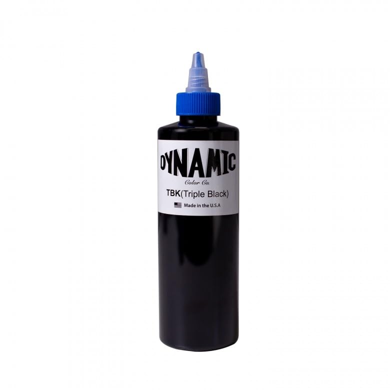 Dynamic Tattoo Ink Triple Black 240 ml (couleur calligraphique)