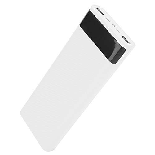 Kit Power Bank, caja portátil para 8 baterías, blanca