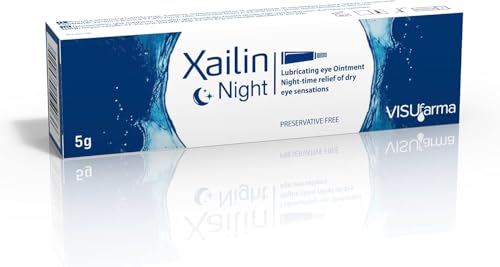 Xailin Night Preservative Free Eye Ointment 5 Grammes x6 Pack