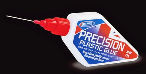 Deluxe Materials AD92 Colle Plastique de précision pour Toutes Les échelles – dans Un Flacon applicateur Pinpoint 0,255 g