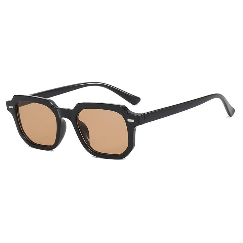 Retro Square Sunglasses for Women, Uv-conscious Lenses, for Everyday Wear-image-23