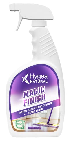 Hygea Natural Ready To Use Cleaners - 4 Pack Natural Cleaning Products Starter Kit For Floor, All Purpose Surfaces, Degreaser And Glass - 24 Oz Sprays #TOP5