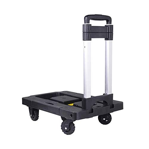 Carretilla plegable de mano con 5 ruedas y carga 60 kg miniatura 1