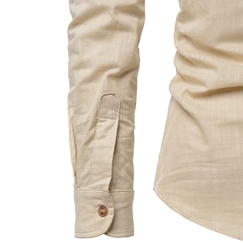 Image of Cotton 4 Button Kurta For Men