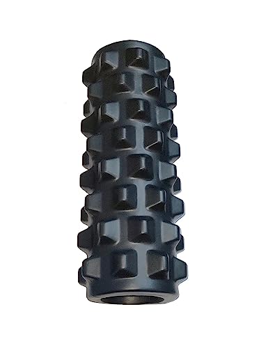 PU EVA Yoga Pilates Fitness Foam Roller Physio Block Exercise Massage Gym (45 CM x 15 cm)