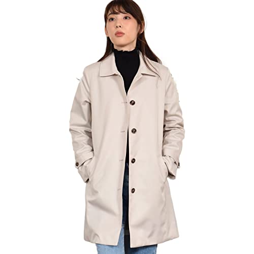 花柄プリントボンティングベージュ ロングコート ロングコート花柄ブロックプリントレディース コート select shop 通販