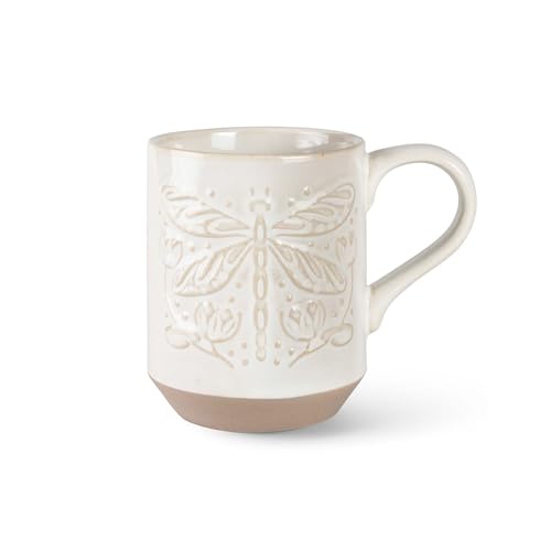 Taza Fringe Studio Stoneware 12 oz Dragonfly miniatura 1