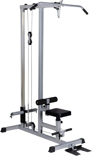 GDLF LAT Pull Down Machine Low Row Cable Fitness Exercise Body Workout Strength Training Bar Machine
