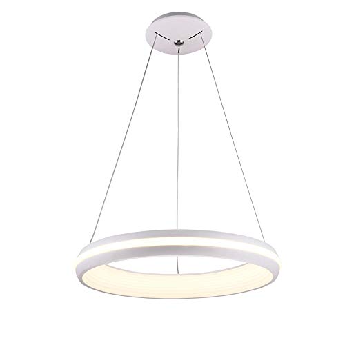 Suspension LED 29W en aluminium chic pour salon et chambre