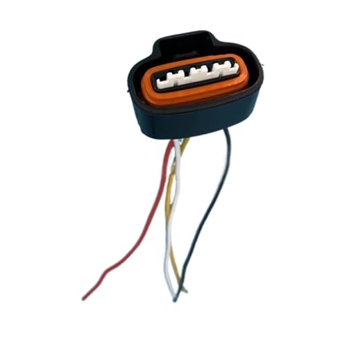 Ignition Coil Connector Harness Replacement for Mazda, 4-Pin Coil Plug, Pre-Wired Ignition Connector Repair Cable, Compatible with Select Models, Replaces 0980-11150