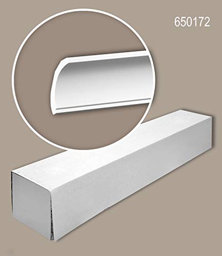 Corniches de plafond polystyrène Profhome pour rénovation salon