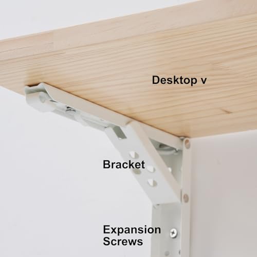 Table pliante robuste en bois épais et facile à installer - 5